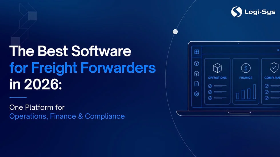 The Best Software for Freight Forwarders in 2026