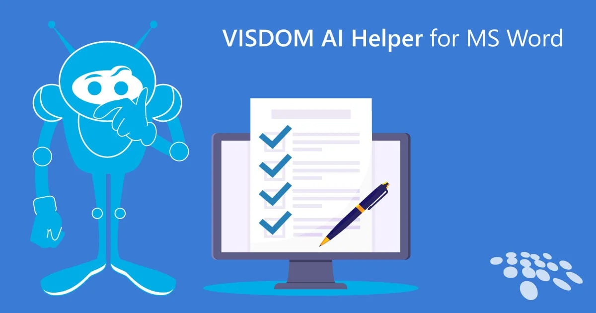 VISDOM AI for MS Word: Smart Contract Management & Review