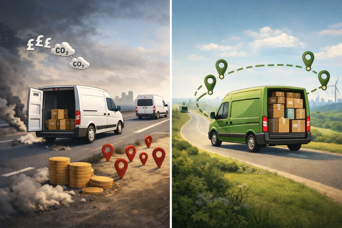 Shared Courier Routes Could Cut Delivery Costs and Empty Miles