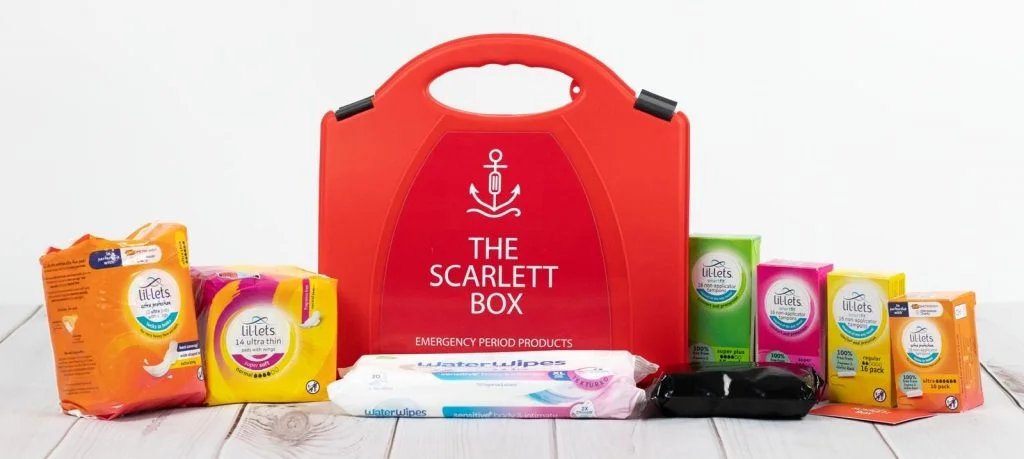 The Scarlett Box contents