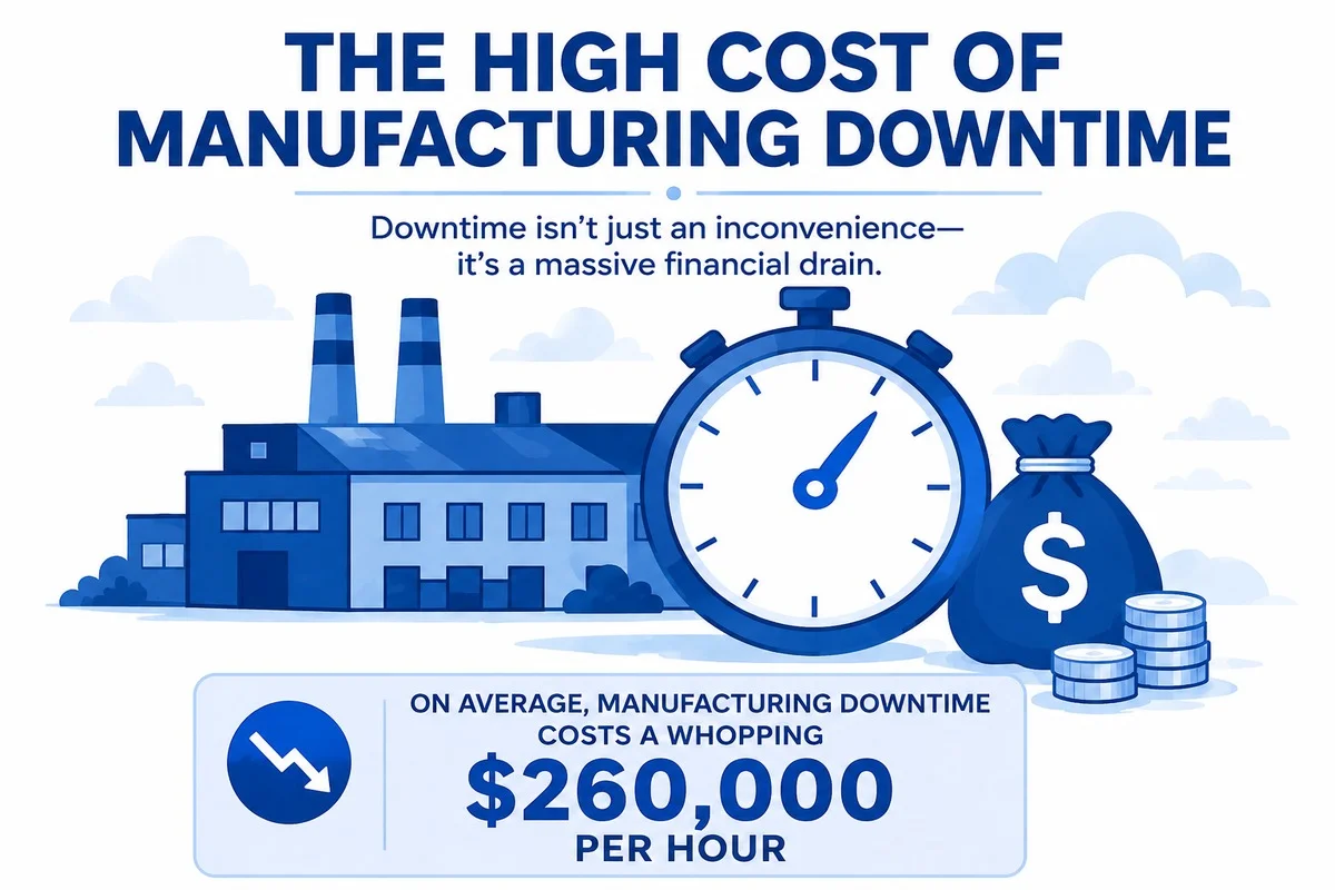Same-Day Parts Delivery Can Limit Manufacturing Downtime Costs